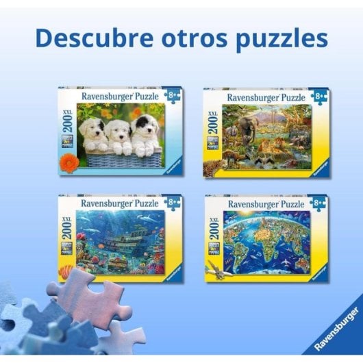 Puzzle Ravensburger 12870 Harry Potter 200 pièces 49x36cm XXL