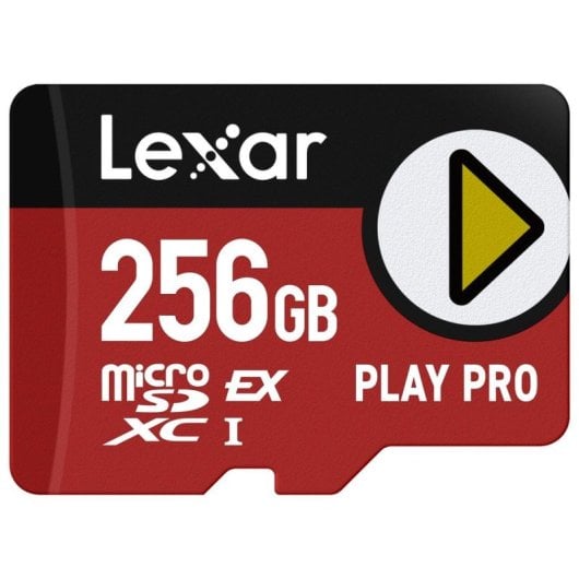 MicroSD Lexar LMSXPS0256G-BNNNG 256GB UHS-I U3 V30 900MBs Rot Schwarz