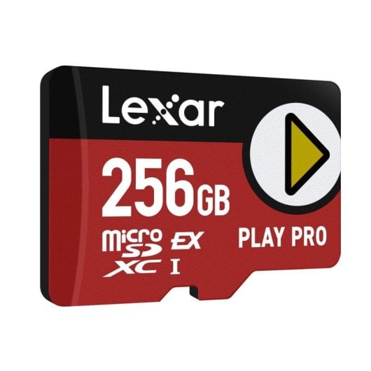 MicroSD Lexar LMSXPS0256G-BNNNG 256GB UHS-I U3 V30 900MBs Rot Schwarz