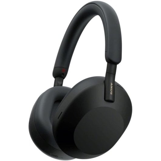 Sony WH1000XM5B.CE7 Auriculares Inalámbricos con Cancelación de Ruido Negros + Soft Case