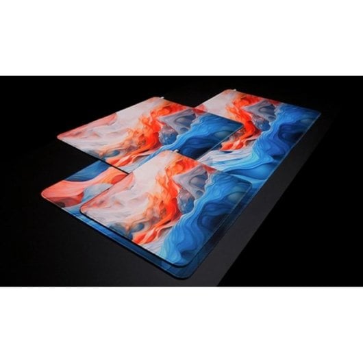 Alfombrilla para ratón CHERRY XTRFY GP5 L Amnis Blue tecido base antiderrapante