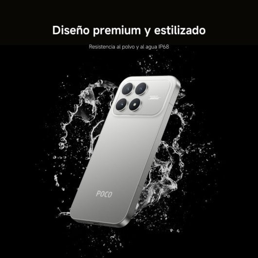 POCO F8 Pro 12GB 512GB 6.59" AMOLED 5G Dual SIM Batería 6210mAh 100W IP68 Android Azul