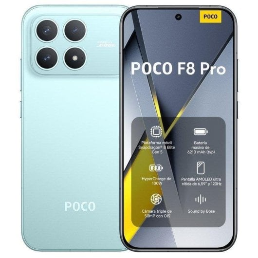 POCO F8 Pro 5G 12GB 512GB 6.59" Bleu