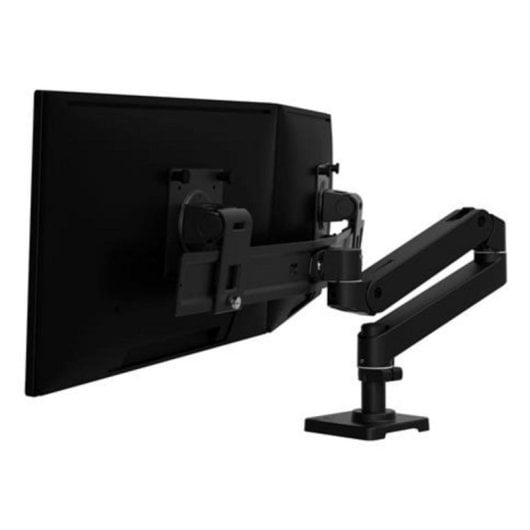 Suporte de Monitor Ergotron LX Pro Series 45-684-292 Black Dual 27" Clamp Extensível