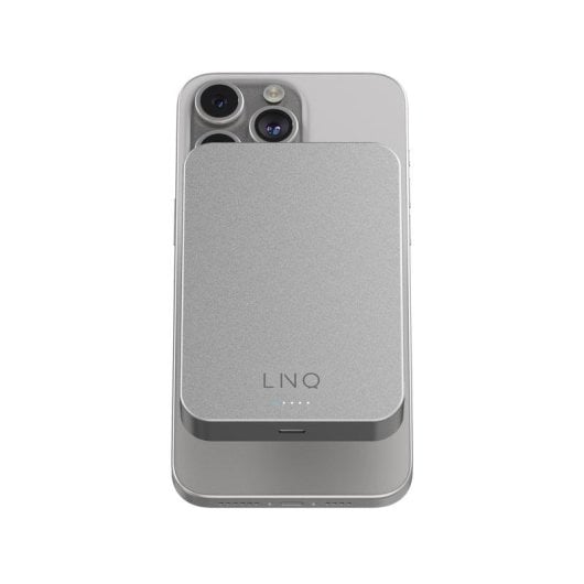 Externe Powerbank Linq LQWP102 10000 mAh MagSafe Wireless Silber