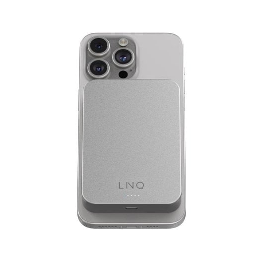 Externe Powerbank Linq LQWP102 10000 mAh MagSafe Wireless Silber