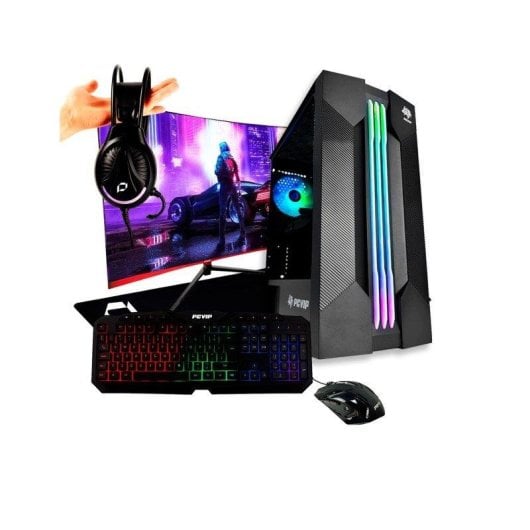 PcVIP Ceres I Intel Core i5-14400F 32GB 1TB SSD RTX 5060 Ti Windows 11 Monitor 27" Periferiche