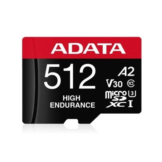 MicroSDXC Adata High Endurance 512GB UHS-I U3 V30 A2 Wasserdicht schlagfest