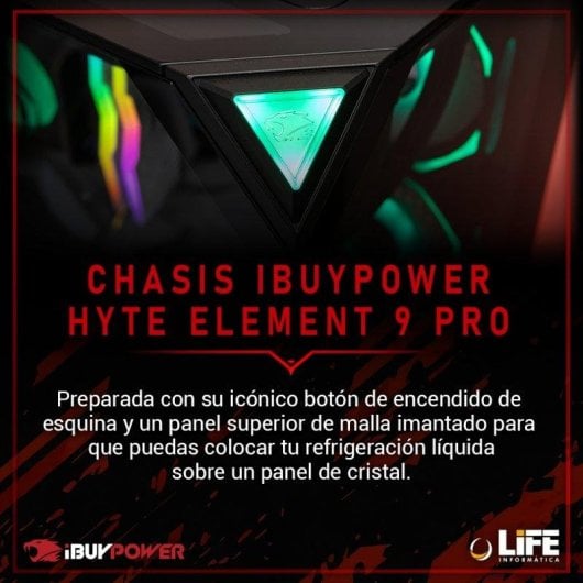 IBUYPOWER Legend Hagrid Plus AMD Ryzen 7 8700F 32GB 1TB SSD RTX 5080 Windows 11 Pro Wi-Fi 6