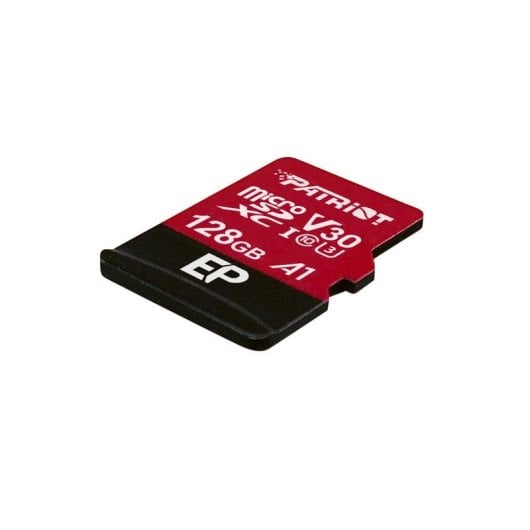 Speicherkarte Patriot PEF128GEP31MCX 128GB MicroSDXC U3 V30 100MB/s 80MB/s Rot Schwarz