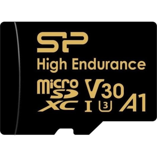 microSDXC Silicon Power Hochleistungs-128GB V30 mit Adapter Schwarz