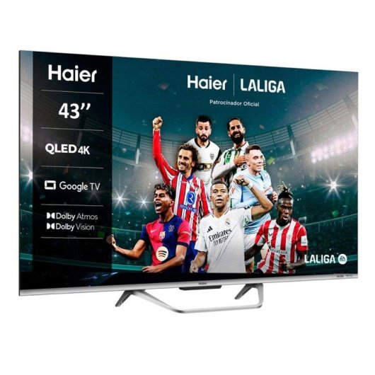 TV Haier QLED H43Q80FUX 43" 4K Dolby Vision Dolby Atmos Google TV