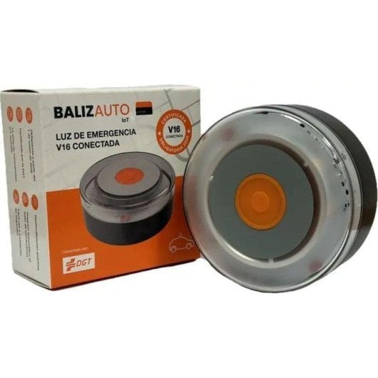 Balise d urgence Balizauto PD-000093 V16 Connectée DGT 3.0 géolocalisation