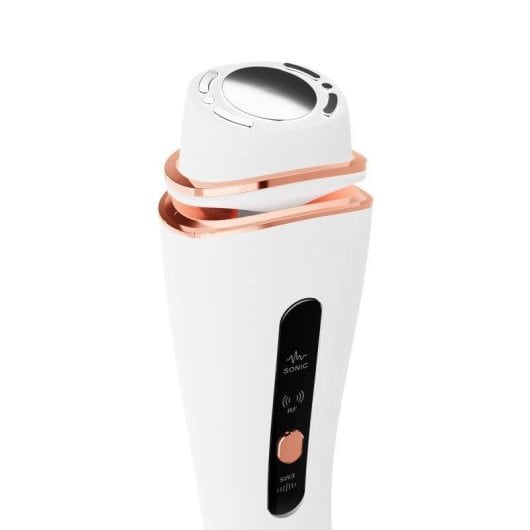 Massajador Facial Beautifly Booster Pro Radiofrequência EMS Ultrasónico Branco