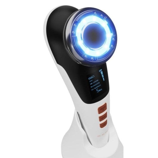 Massajador Facial Beautifly Glossy Pro EMS Crioterapia Fototerapia Branco