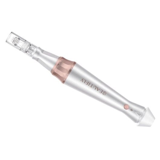 Dispositivo Facial Beautifly Meso Pro Microagulhas Efeito Lifting Dourado LCD