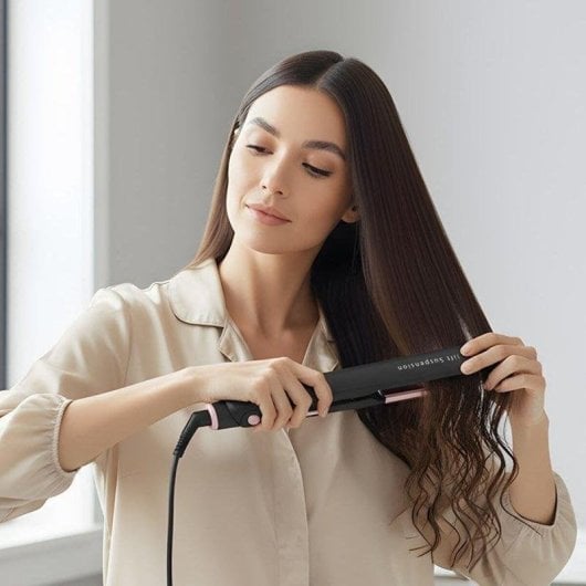 Keramik-Glätteisen Beautifly PlasmaLine 230ºC Ionen Abschaltautomatik Schwarz