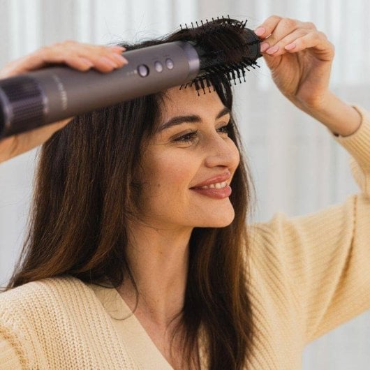 Escova Secadora Beautifly Flow Pro Multi-Styler Iónico 1300W Coanda 6 Acessórios