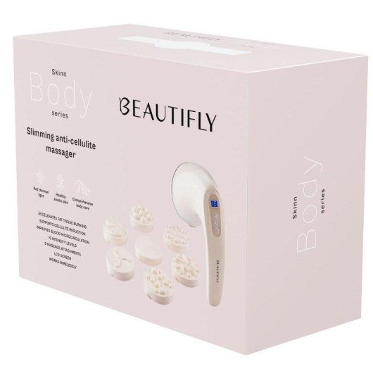 Masajeador Beautifly Skinn Body 8 cabezales LED inalámbrico anticelulítico