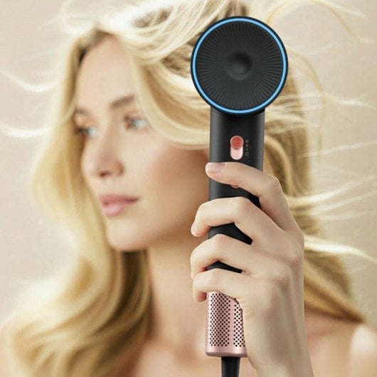 Secador de Cabelo Beautifly VelaAir Ecrã LCD Íonização 1600W Preto
