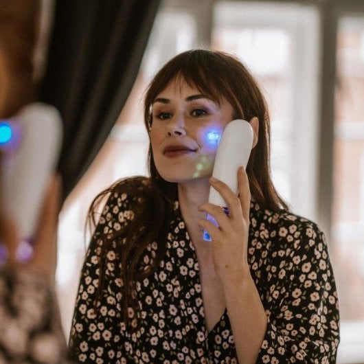 Massajador Facial Beautifly Hydrapeel Pro Microdermoabrasão Luz Azul Recargável