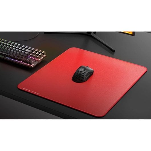 Tapis de souris Pulsar ParaControl V2 XL Rouge microfibre antidérapant XL