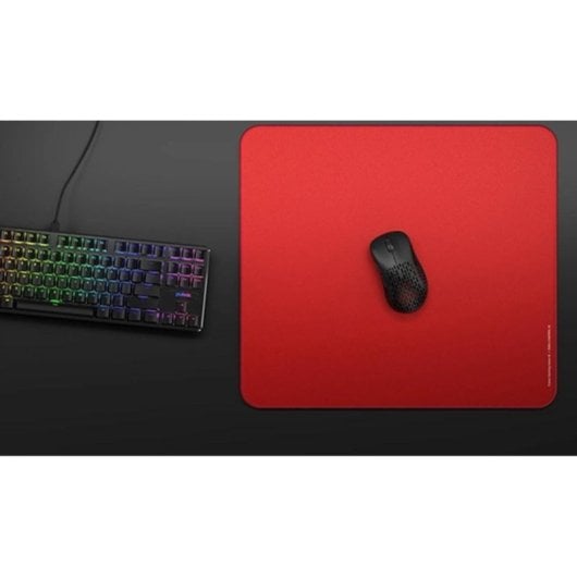 Tapete de Rato Pulsar ParaControl V2 M Vermelho Antiderrapante 330x260 mm