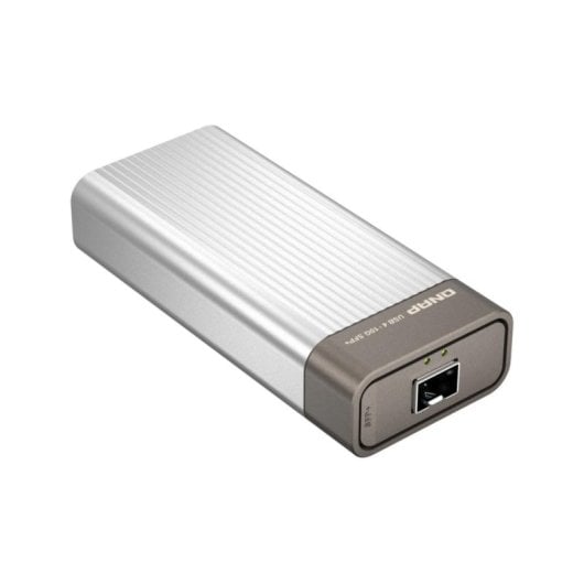 Tarjeta de Red QNAP QNA-UC10G1SF USB Tipo C 10 GbE SFP+ Alámbrico Plata