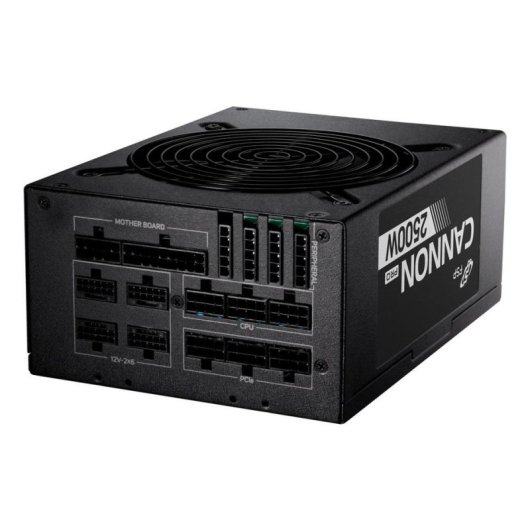 Fuente de Alimentación FSP CANNON PRO ATX3.1 2500W Certificación 80 PLUS Platinum modular