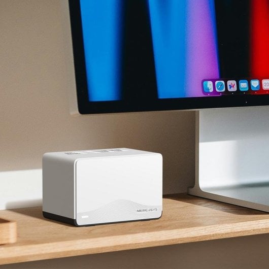 WiFi Mesh Mercusys 3 Nodes 3568 Mbit/s starke Dual-Band WLAN 6 mit QoS