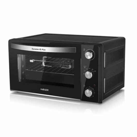 Horno électrique Haeger OV-45B.035A 45 L Noir avec convection et rôtissoire
