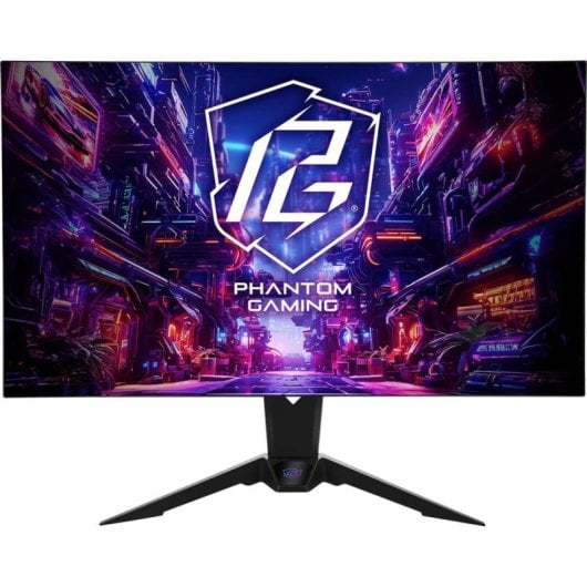 Monitor Asrock PGO32UFS 31,5" UltraHD 4K 480Hz OLED Tiempo de respuesta 0,03 ms HDR Gaming