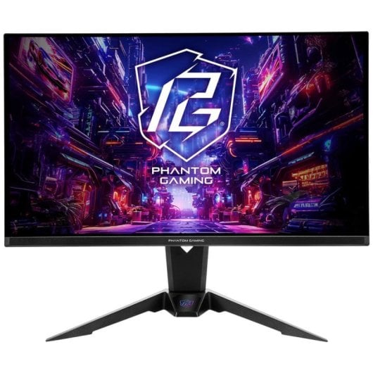 Monitor Asrock PGO27QFV 27" Quad HD 360Hz QD-OLED 0,03 ms FreeSync Premium Pro