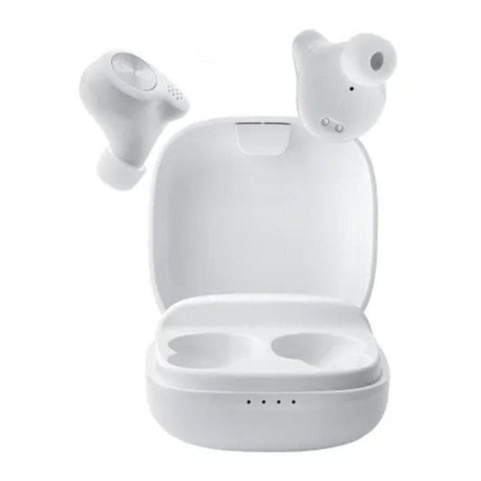 Ecouteurs Intenso T200 sans fil Bluetooth appels et musique, commandes tactiles, blancs