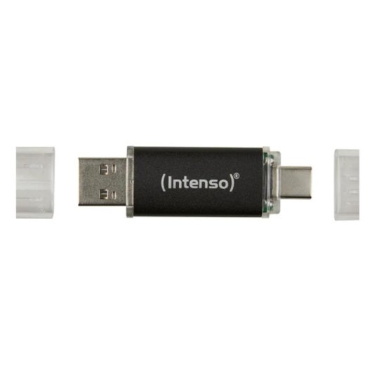 Pen USB Intenso Twist Line 256 GB USB Type-A/Type-C Alumínio Antracite