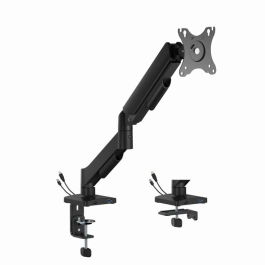 Bras de fixation réglable pour moniteur de bureau Gembird 17"-3