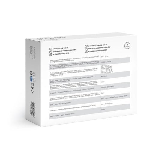 Savio Za-01 Ladegerät für mobile Geräte wie Netbooks, Laptops, Smartphones und Handys, Schwarz, AC-Innenbereich