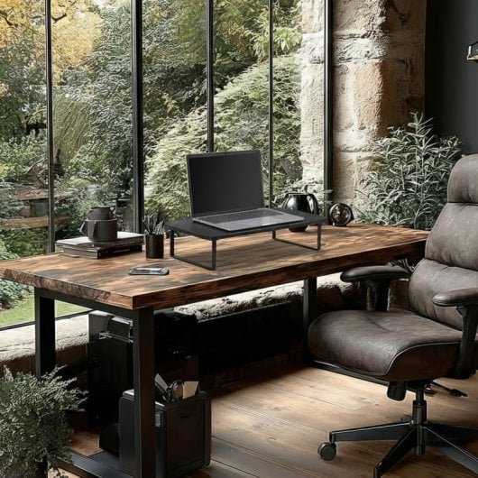 Suporte para monitor/computador portátil Maclean MC-933, máx. 20 kg (500 x 260 x 122 mm)