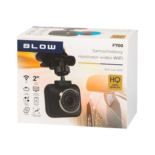 Câmara de painel Blow Blackbox DVR F700 preta