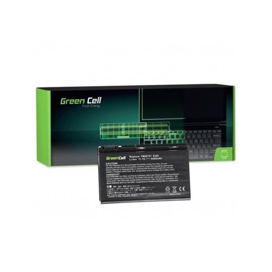 Green Cell AC08 Laptop-Akku für Acer (4400 mAh, 11,1 V)