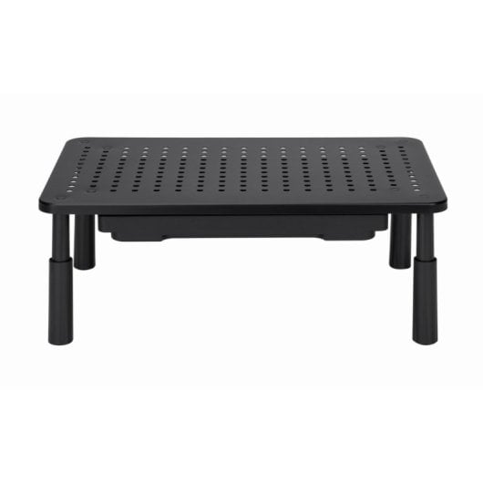 Support de moniteur réglable Gembird avec tiroir rectangulaire