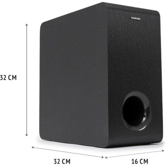 Barra sonora Vulkkano SUB6 MKII RCA 60W Subwoofer Compatto Hi-Res