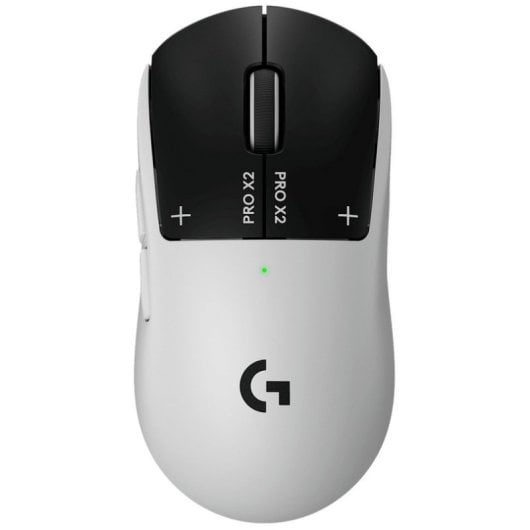 Ratão Logitech PRO X2 SUPERSTRIKE Wireless 44000 DPI Branco Haptic LIGHTSPEED