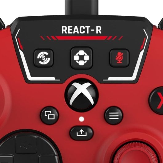 Gamepad Turtle Beach React-R Rot Kabelgebunden USB Xbox PC Ergonomisch