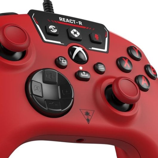 Gamepad Turtle Beach React-R Rot Kabelgebunden USB Xbox PC Ergonomisch