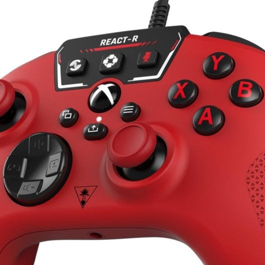 Gamepad Turtle Beach React-R Rot Kabelgebunden USB Xbox PC Ergonomisch