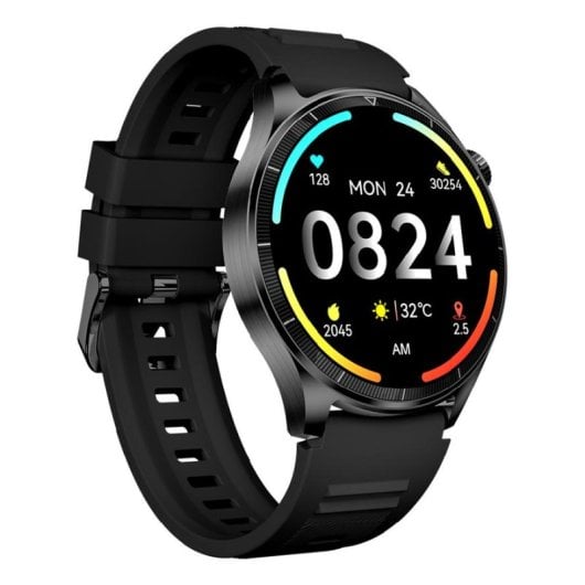 Beafon 301 Bluetooth GPS 46,3mm Écran Rond Noir IP67 SpO2 Pulsomètre Tensiomètre