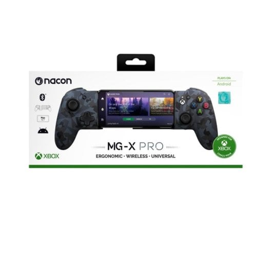 Mando inalámbrico NACON MG-X PRO Urban Camo Bluetooth para Android, 20 h autonomía