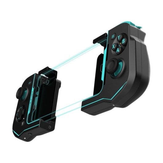 Gamepad Turtle Beach Atom Wireless Android Schwarz Cyan Abnehmbar 20h Akku