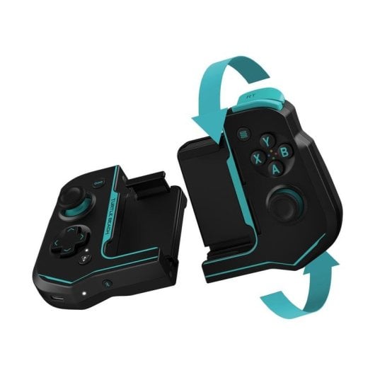 Gamepad Turtle Beach Atom Wireless Android Schwarz Cyan Abnehmbar 20h Akku